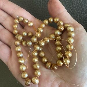 Beautiful Dyed Pearls Unstrung